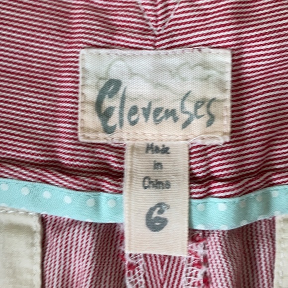 Anthropology bermuda with belt - Picture 3 of 10